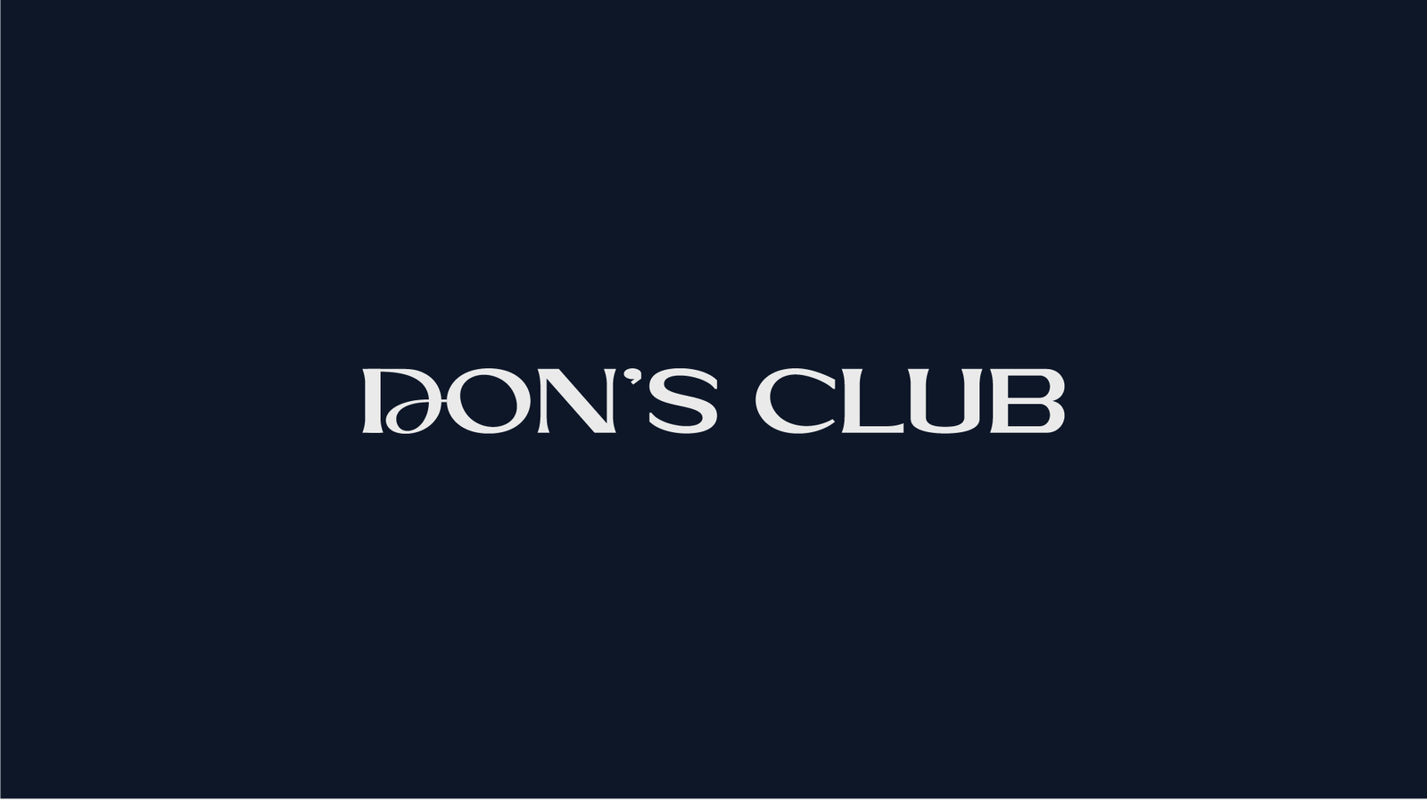 Banner Don's Club